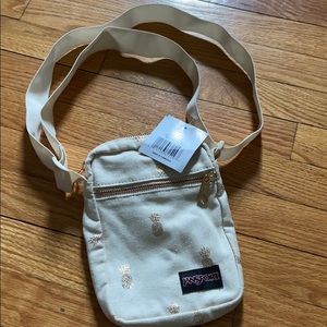 pineapple crossbody jansport bag
